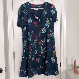 Parker floral Navy dress